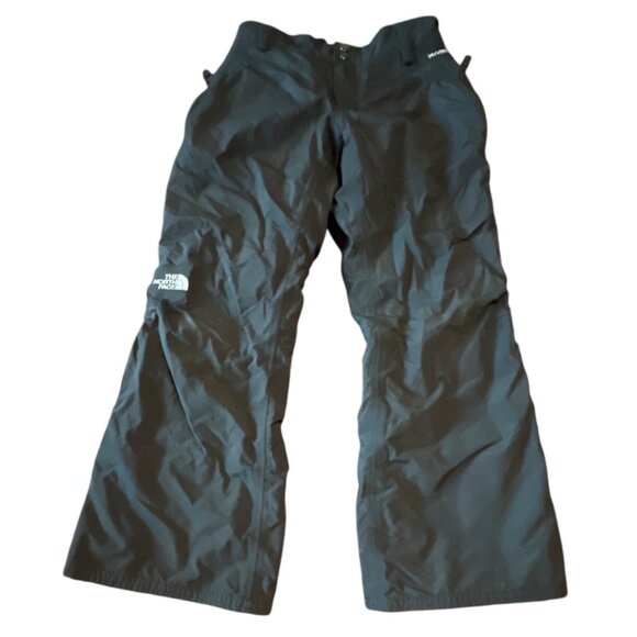 The North Face Girls Black Winter Ski  Pants M - Picture 1 of 10